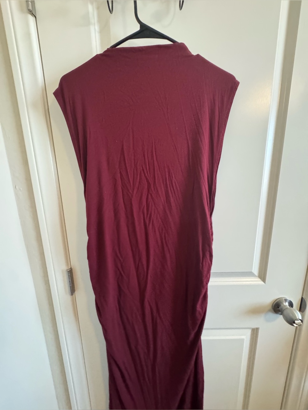 a new day Deep Wine Sleeveless Maxi Dress